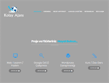 Tablet Screenshot of kolayajans.com